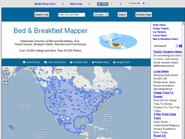 www.bedandbreakfastmapper.com