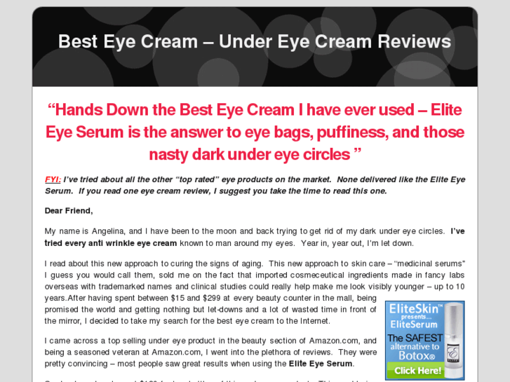 www.besteyecream.com