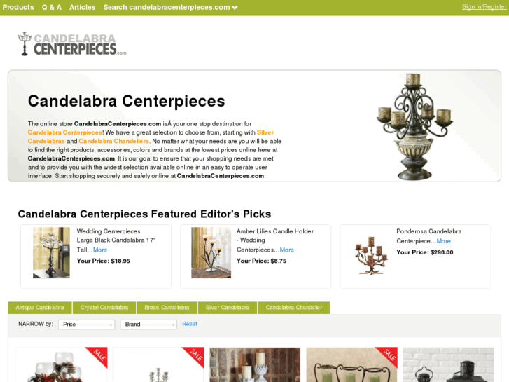 www.candelabracenterpieces.com