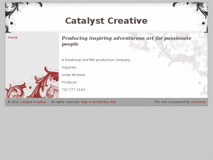 www.catalystcreativeproductions.com