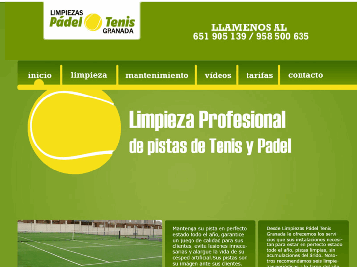 www.limpiezaspadeltenisgranada.com