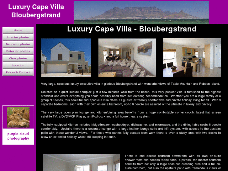 www.luxurycapevilla.co.uk