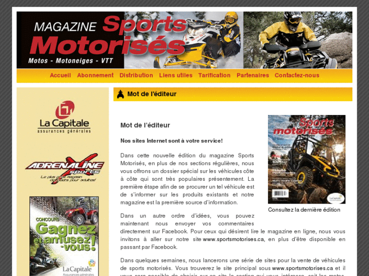 www.magazinesportsmotorises.ca