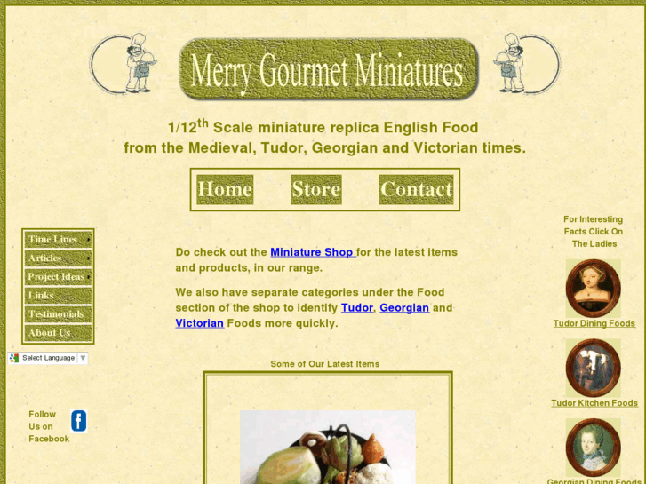 www.merrygourmetminiatures.co.uk