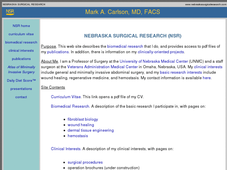 www.nebraskasurgicalresearch.com