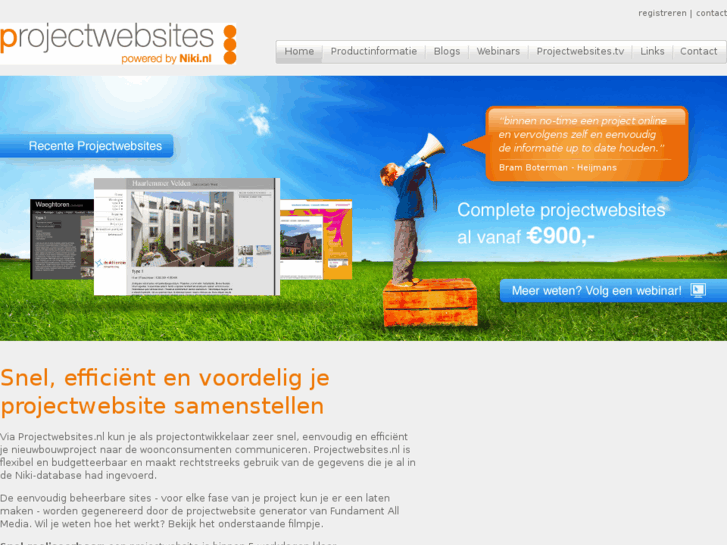 www.projectwebsites.nl