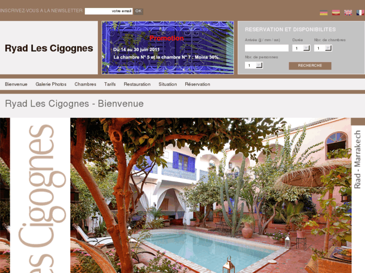 www.riad-lescigognes.com