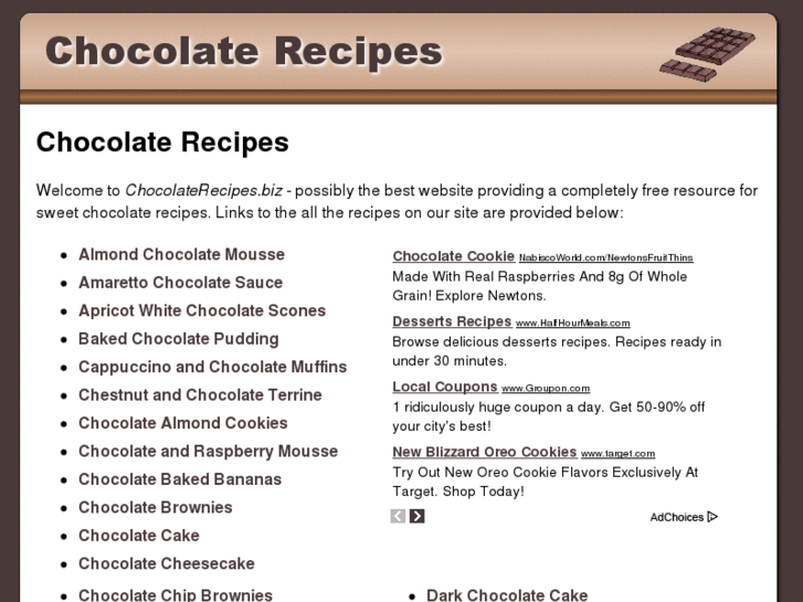 www.chocolaterecipes.biz