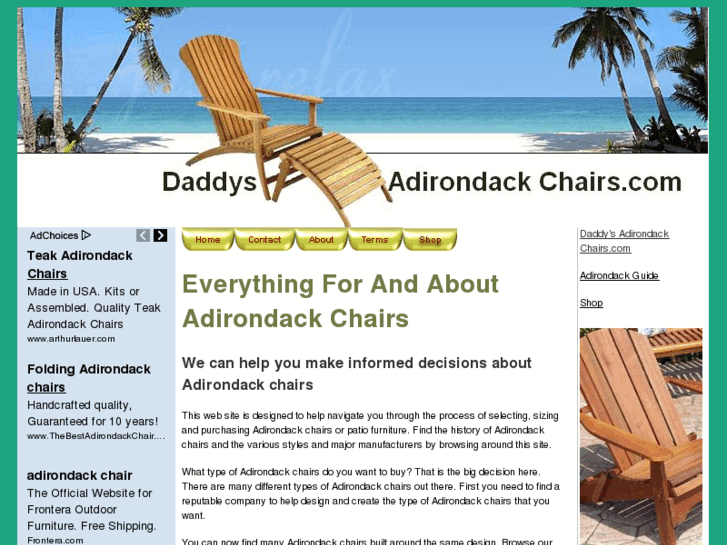 www.daddysadirondackchairs.com