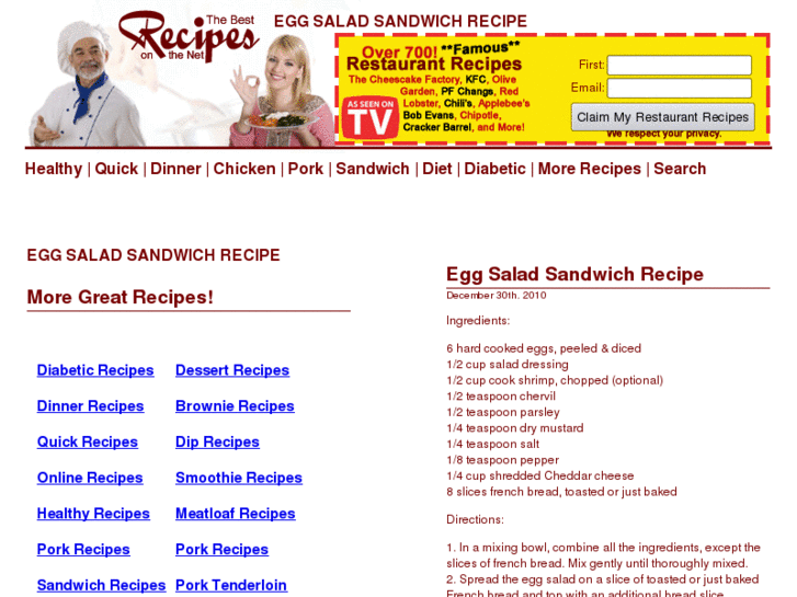 www.eggsaladsandwichrecipe.net