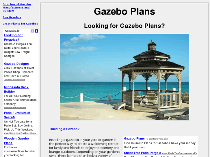 www.gazebo-plans.com