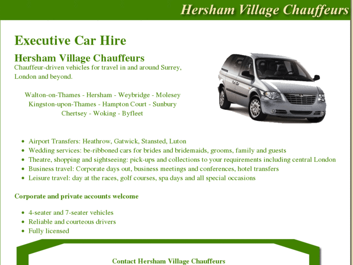 www.hershamvillagechauffeurs.com