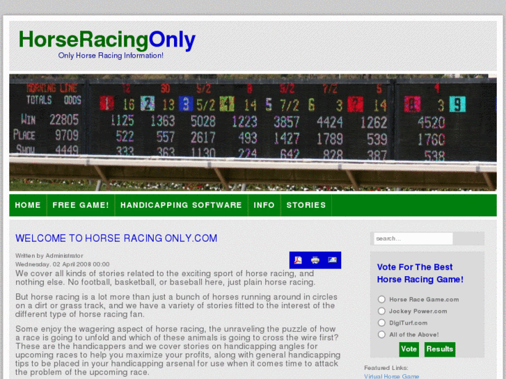 www.horseracingonly.com