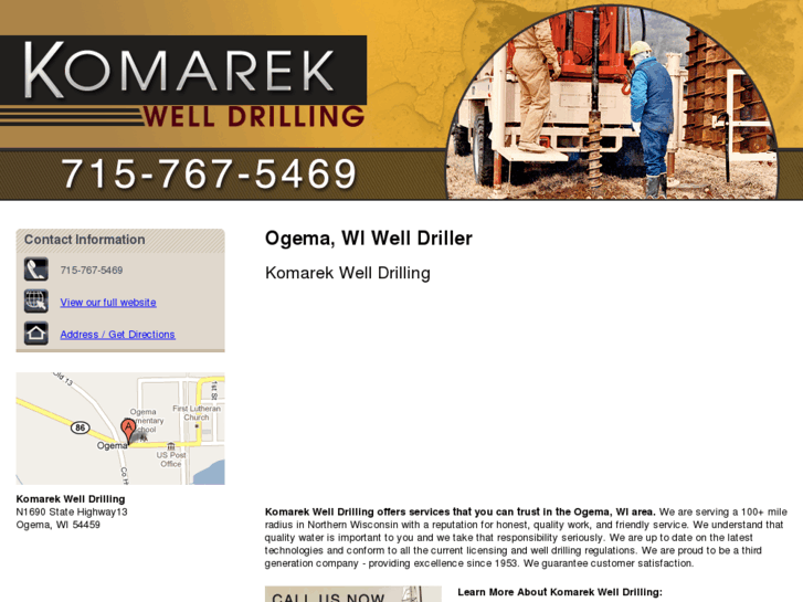 www.komarekwelldrilling.biz