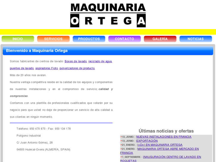 www.maquinariaortega.com