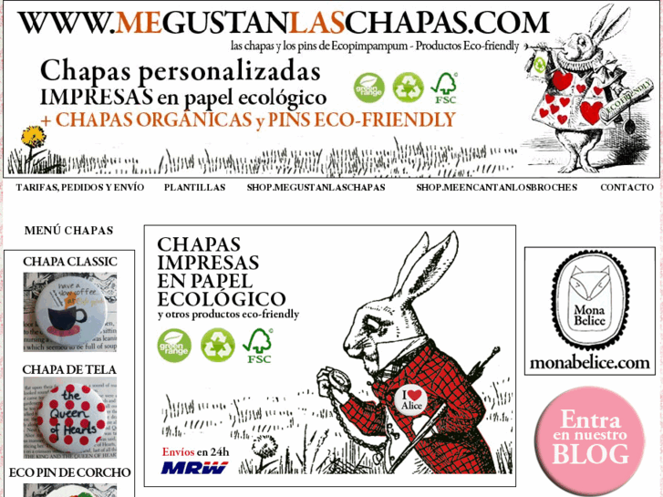 www.megustanlaschapas.com