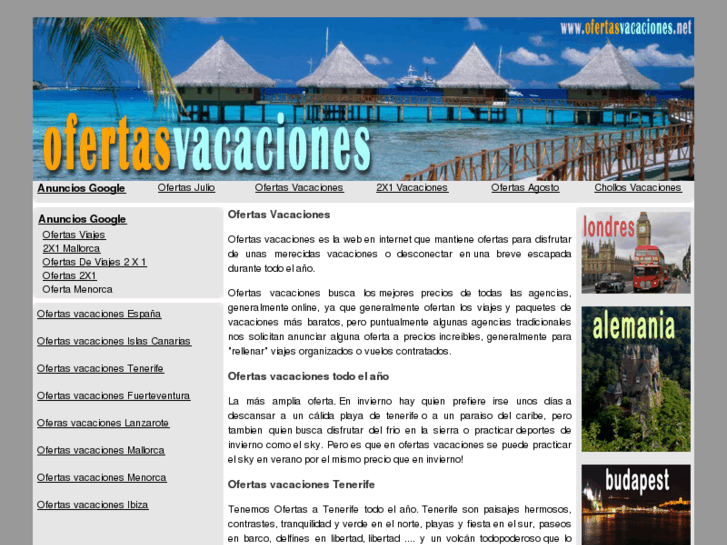 www.ofertasvacaciones.net