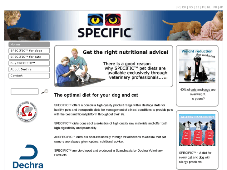 www.specific-diets.com