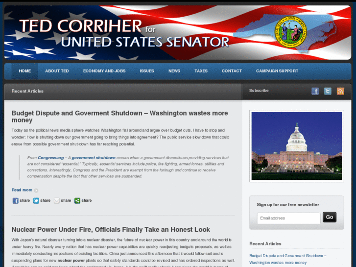 www.tedcorriherforsenate.com