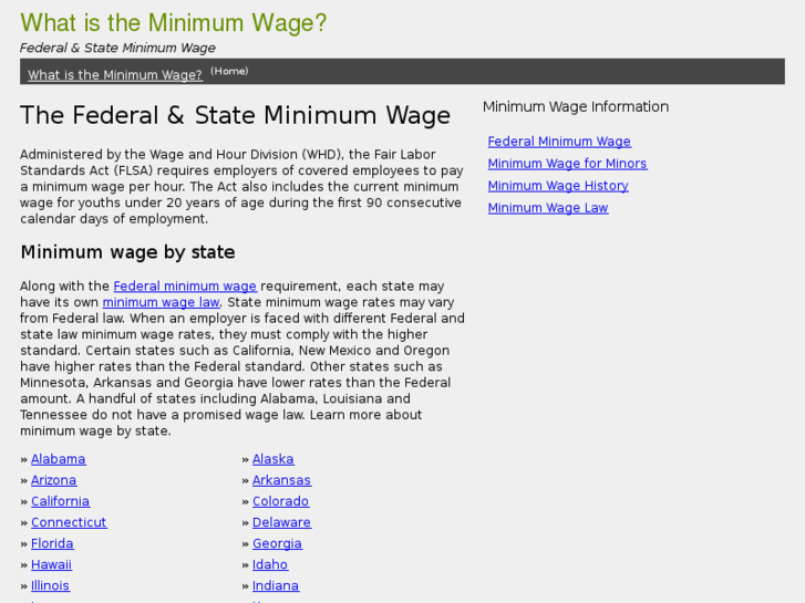 www.whatistheminimumwage.com