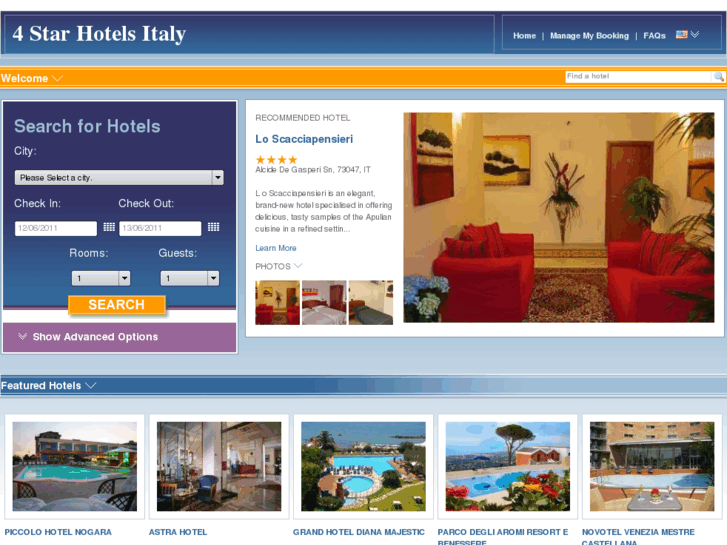 www.4starhotelsinitaly.com