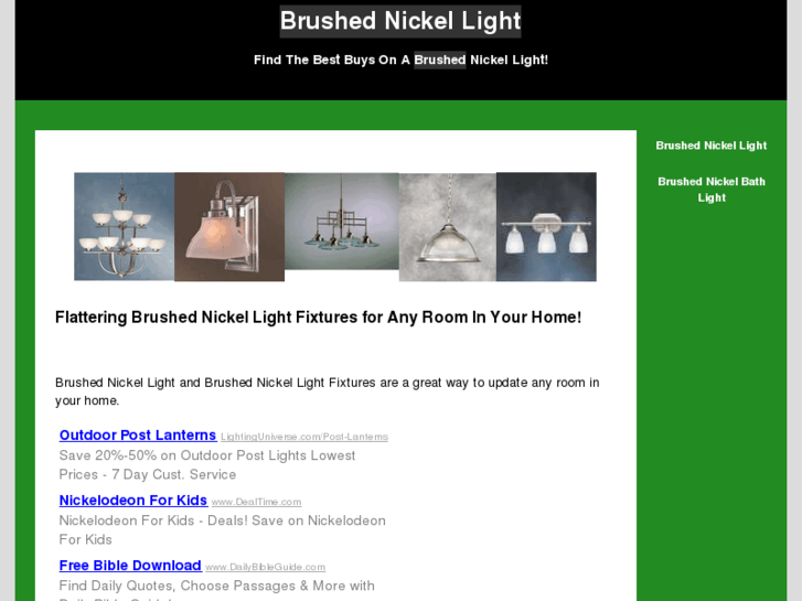 www.brushednickellight.com