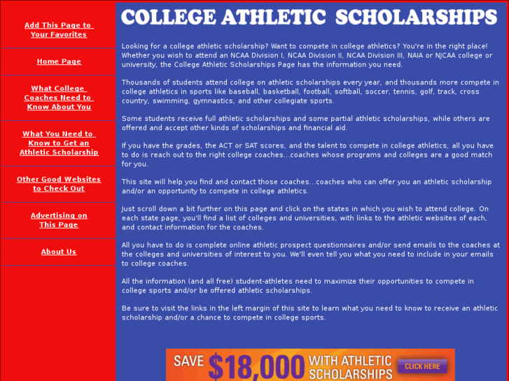 www.college-athletic-scholarships.com