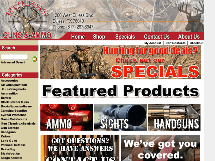 www.eulessgunsandammo.com