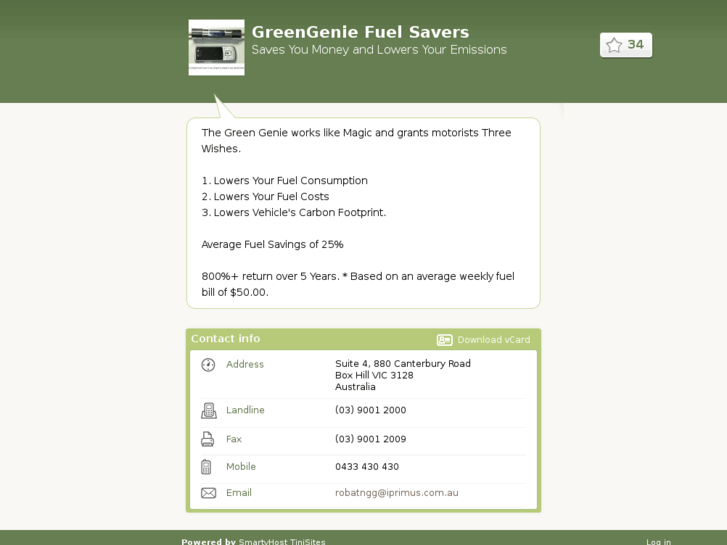 www.greengeniefuelsavers.com