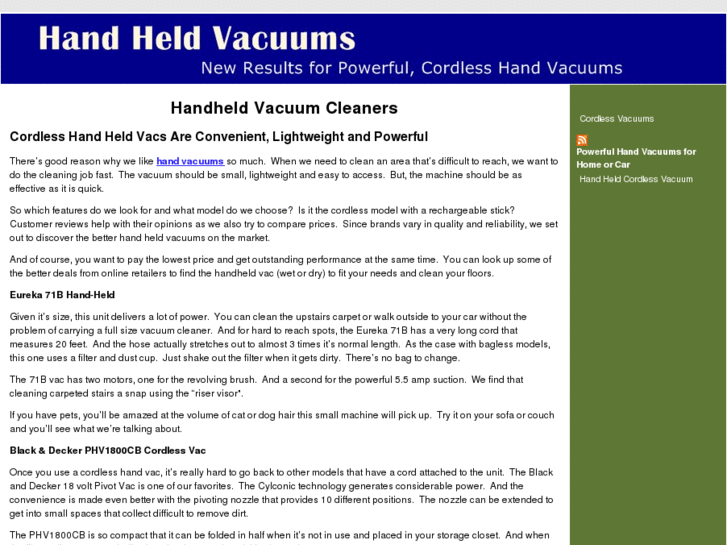 www.handvacuums.net