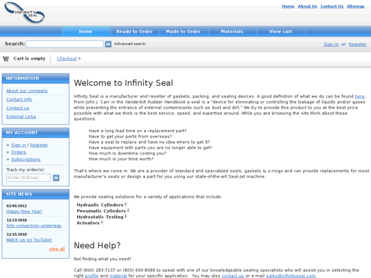 www.infinitiseal.biz