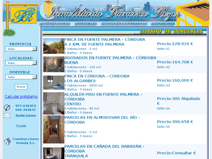 www.inmobiliariafranciscoreyes.com