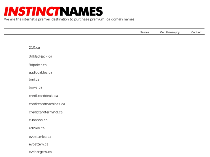 www.instinctnames.com