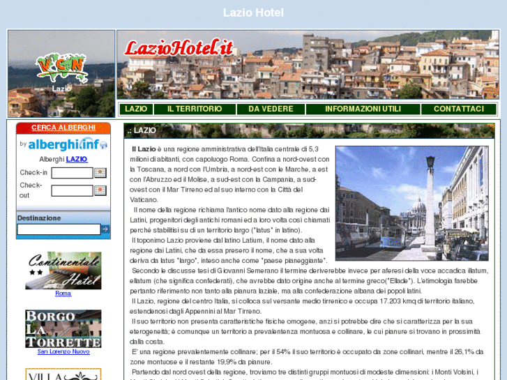 www.laziohotel.it