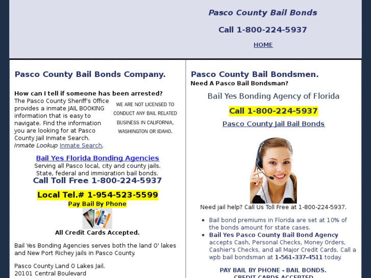 www.pascocountybailbondscompany.com