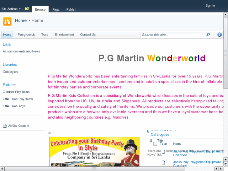 www.pgmartinwonderworld.com