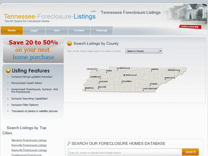 www.tennessee-foreclosure-listings.com