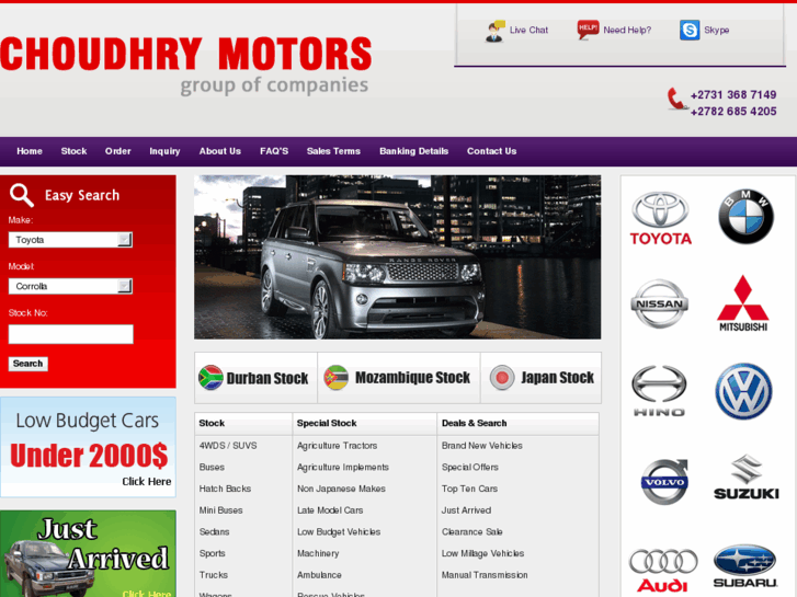 www.choudhrymotors.com