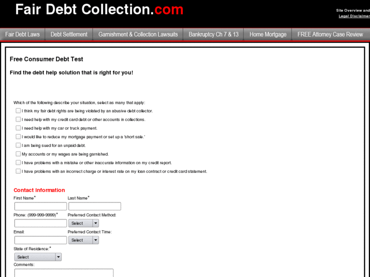 www.consumerdebttest.com