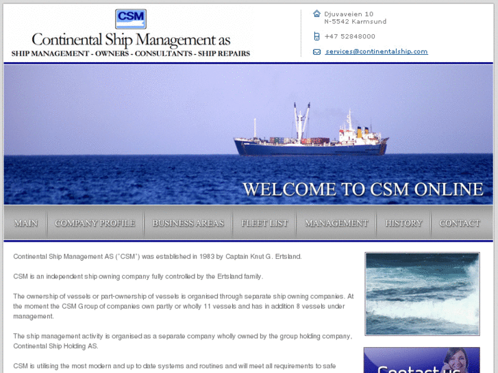 www.continentalship.biz