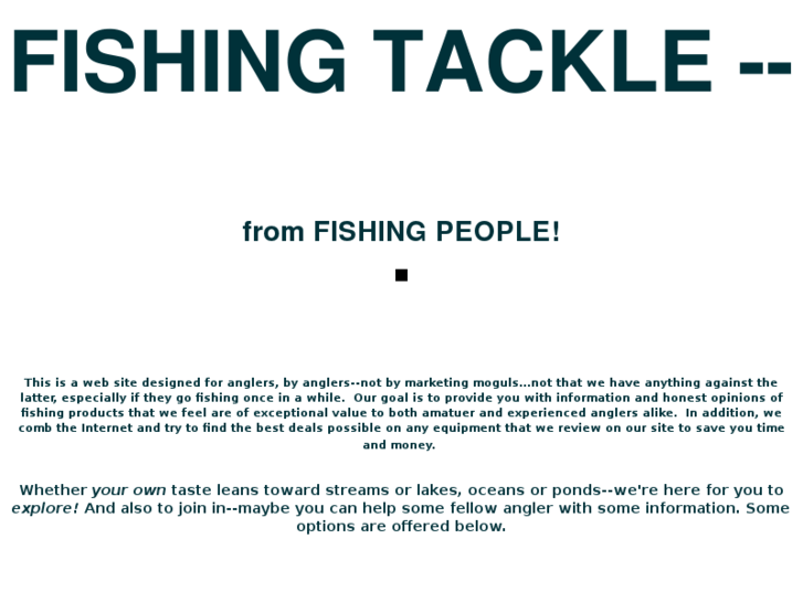 www.fishingtackle.net