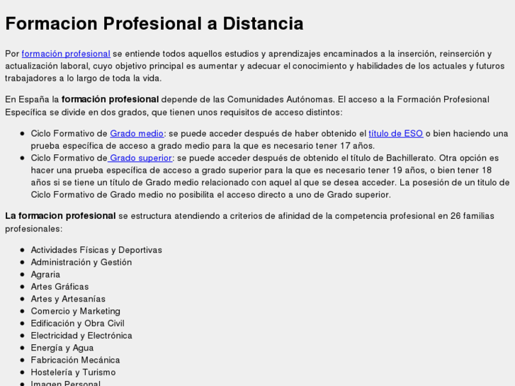 www.formacionprofesionaldistancia.es