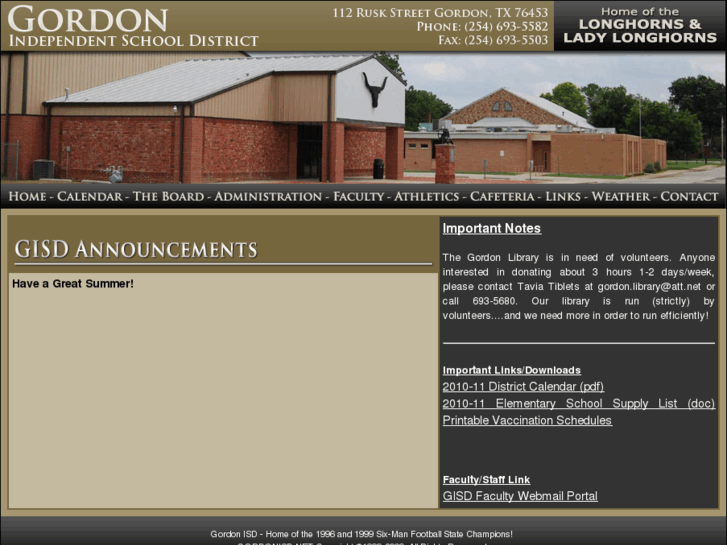 www.gordonisd.net