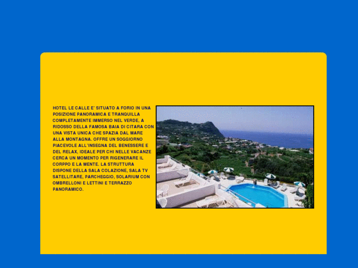 www.hotellecalle.it