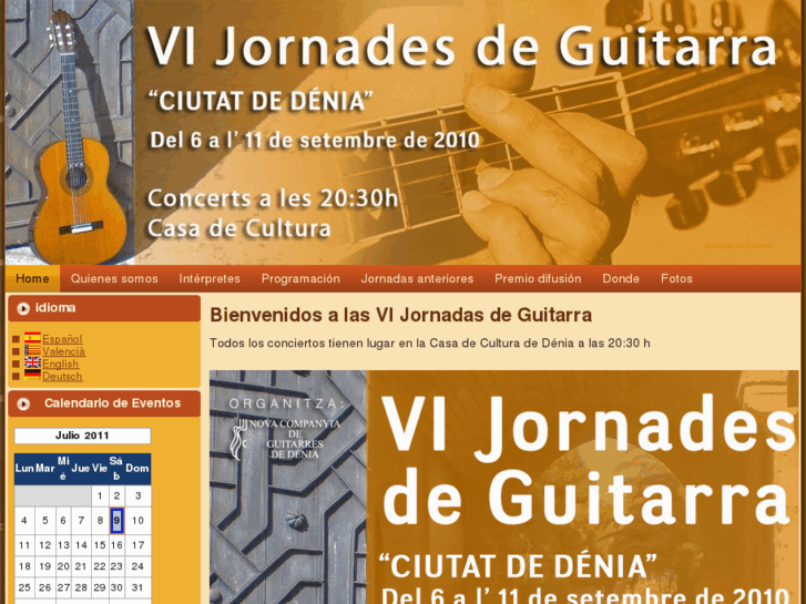 www.jornadasguitarra.es