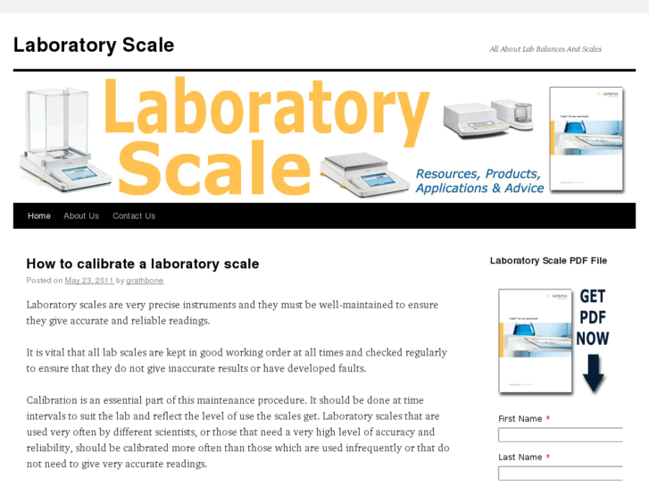 www.laboratoryscale.org