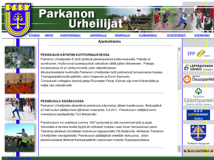 www.parkanonurheilijat.fi