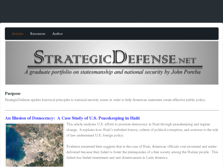 www.strategicdefense.net