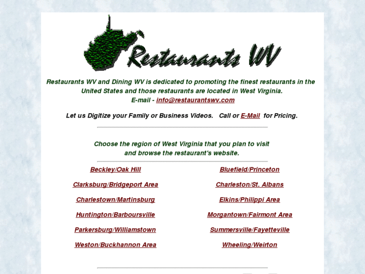 www.wvrestaurants.com