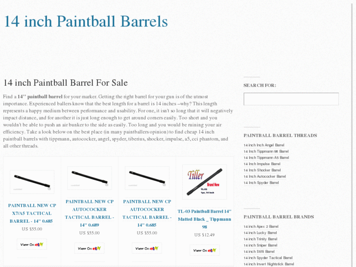 www.14inchpaintballbarrel.info